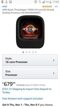 AMD 1950x Threadripper 4700TL