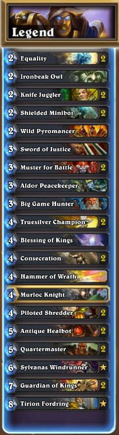  Paladin Deckleriniz/Stratejileriniz