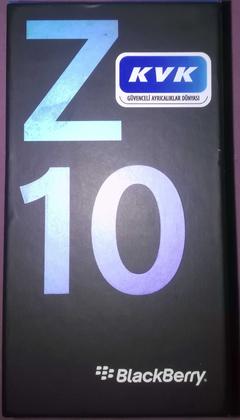 BlackBerry  Z10 telefon satıldı