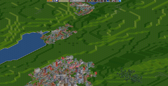 OpenTTD (Transport Tycoon) Büyük ölçekli Türkiye Haritası