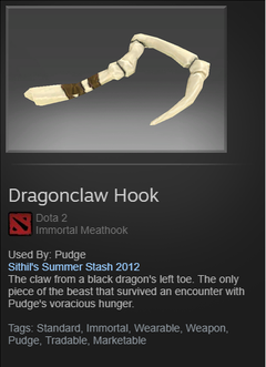Satılık Dragonclaw Hook