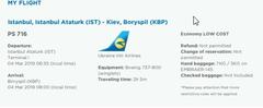 38 $ - Ukrayna (Gidiş - Dönüş) Uçak Bileti - Sıcak Fırsat