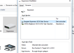 Harici harddisk gözükmüyor acil yardım lütfen.