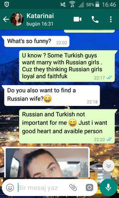 Bu Ruslarla Nasıl Evleneceksiniz ? Ss li ( Kızın Fotoğrafı Eklendi )
