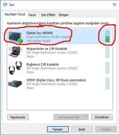  hdmi sorunu