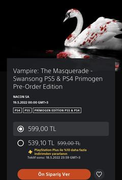 Vampire: The Masquerade - Swansong (2022) [PS4|PS5 ANA KONU]