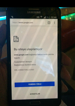 Free WiFi ağına oturum açın??? Yönlendirdiği sayfa açılmıyor