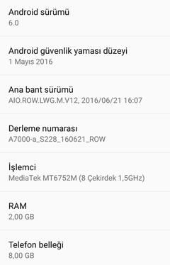  Lenovo A7000 Ana Konu(6.0 MM)Dikkat:Cihaz riskli kronik sorunlar içerebilir