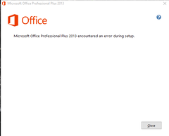  Microsoft Office 2013 hata