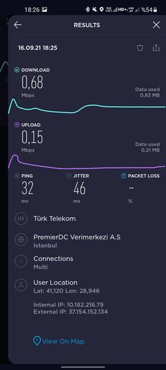 TÜRKİYE 4G/5G HIZ TESTİ HARİTASI