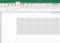 Excel Toplu Hücre Kilitleme - Yardım