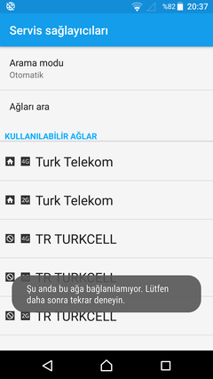  telefon sinyal alamıyor yardım