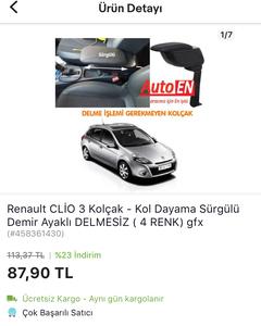 Clio 3 Delmesiz Kolçak