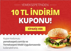 Yemeksepeti 20 10 Kupon Kodu 4tl