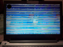 laptop ekran karisiyor renkler gidiyor
