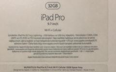 32 Gb İPad Pro 9,7 İnç (MLPW2TU/A) 2.El Nasıl?