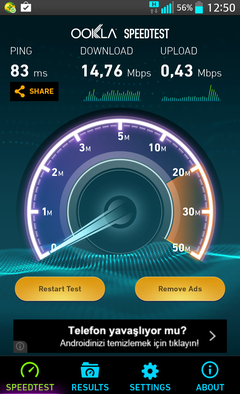  avea 3g hiz testi