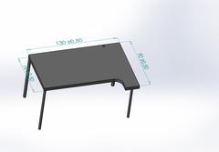 Solidworks masa tasarımları