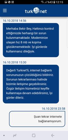 Turknet Abonelik Sonu Ücret İadesi