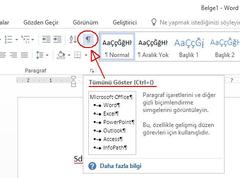  Office 2007 word yardım...