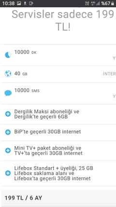 türkcell - türk telekom - vodafone 3 - 6 - 12 aylık konuşma ve internet  paketleri | DonanımHaber Forum