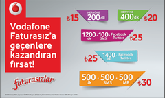 Vodafone'dan Yepyeni Faturasız Numara Taşıma ve Yeni Tesis Hat Kampanyası |  DonanımHaber Forum