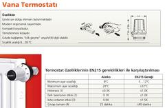 **TERMOSTATİK VANALAR**(ANA KONU)