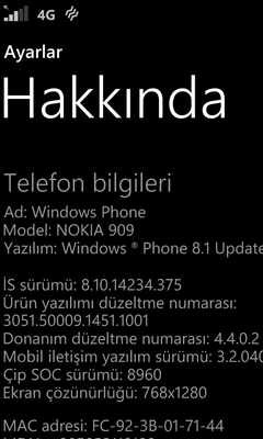 Güncelleme Almayan SD Kart Girişi olmayan/olan Cihazlara 8.1 den Redstone / Creators Update Kurulumu Rehberi