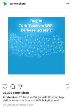 Bugün Herkese TürkTelekom WiFi Hediye
