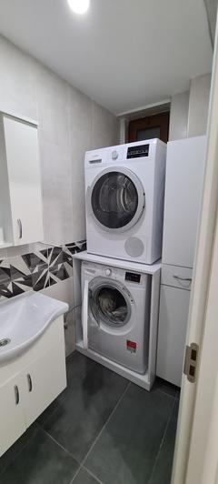5 kg çamaşır makinesi üzerine kurutma makinesi kurulur mu?