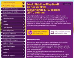 Worldnakit,playnakit her internet 25/5tl toplamda 25 tl indirim (bitti)