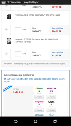  Oyun Bilgisayarı Total 1300