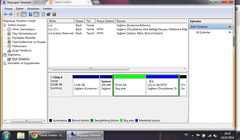  ###250 Gb Harddiskimin bir kısmı görünmüyor!!!
