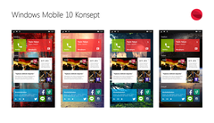  Bir Konsept Daha Yaptım (Windows Mobile 10)