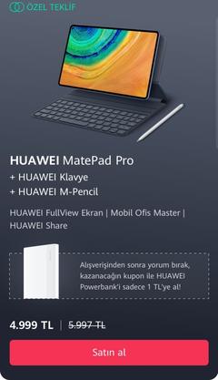 Huawei MatePad Pro Ana Konu ve Kullanıcılar Klübü