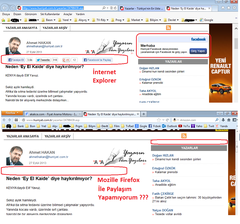  Firefox Tarayıcıda Twitter&Facebook Paylaşım Sorunu?
