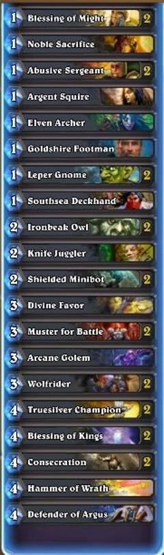  Paladin Deckleriniz/Stratejileriniz