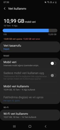 DH ÜYELERİ AYLIK NE KADAR MOBİL VERİ TÜKETİYOR?