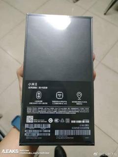 Xiaomi Mi8'in kutusu ve özellikleri