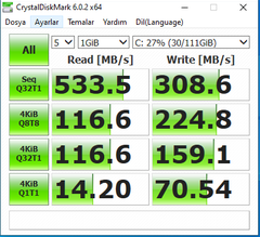 Hikvision HS-SSD-C100/120GB SSD Test Sonuçları