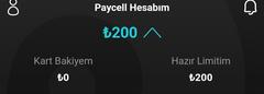 Paycell 200tl?