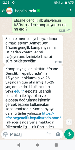 Hepsiburada Efsane Gençlik 200TL harcamaya 100 TL Hepsipapel