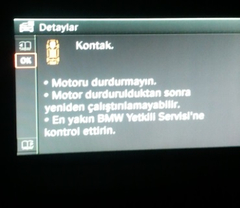  F20 116d KONTAK PROBLEMİ