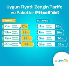Pttcell Faturalı ve Faturasız Tüm Paketler! | DonanımHaber Forum