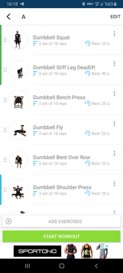 Evde Sadece Dumbbell ve Ağırlık Sehpası ile yapabileceğiniz Fullbody Antrenman Programı