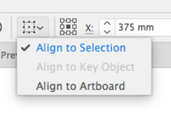 Illustrator CC 2018 Align Sorunu