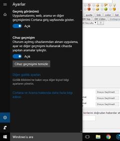  Windows 10'mda Cortana YOK