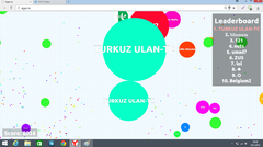  SONUÇLARI BEKLERKEN AGAR.İO SONUNU GETİRDİM :d