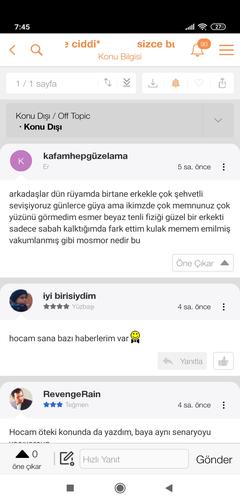 Forum İçeriğinin Gittikçe Çöplük olması?