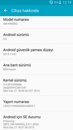  Samsung Note 3 N9000Q İmei Null Sorunu